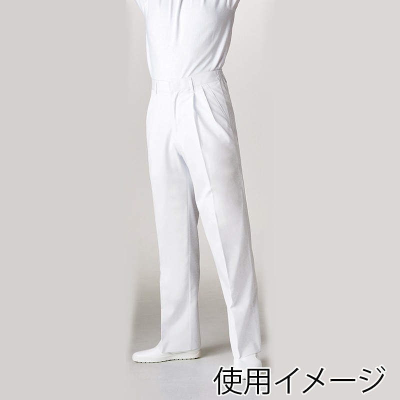 住商モンブラン(株) 7-659_3L パンツ メンズ　3L 白 1枚（ご注文単位1枚）【直送品】