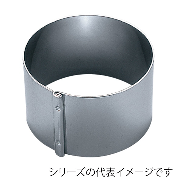 18-8　かみ合せ　丸セルクル 55×30 336000240 1個（ご注文単位1個）【直送品】