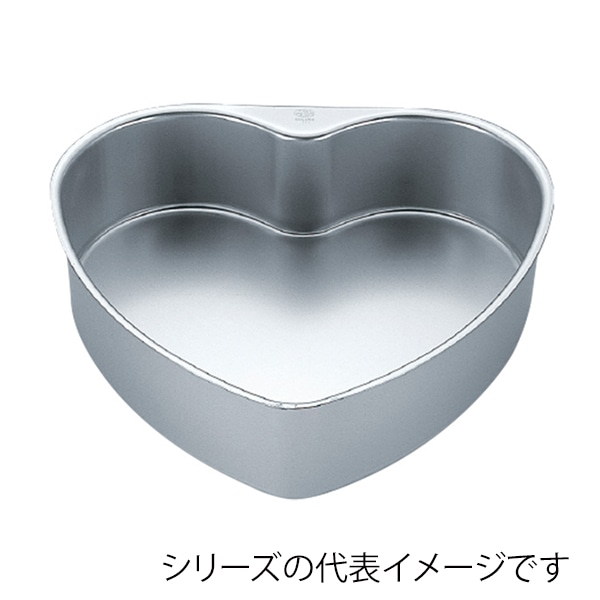 硬質アルミ　ハートデコ缶　3吋 SN6851 790000800 1個（ご注文単位1個）【直送品】