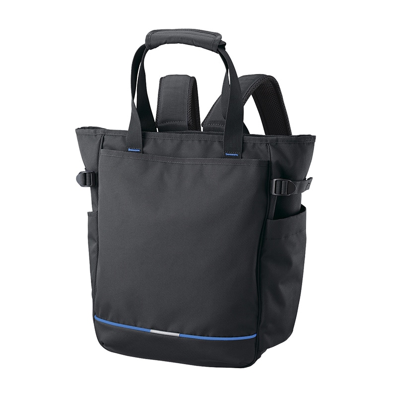 訪問トートバッグ KZN903-15 ブラック 1個(ご注文単位1個)【直送品】