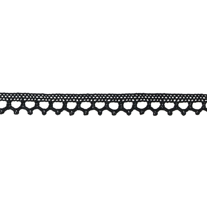 一井商店 トーションレース 幅10mm 30m巻 黒 TL7101-09 1巻（ご注文単位1巻）【直送品】