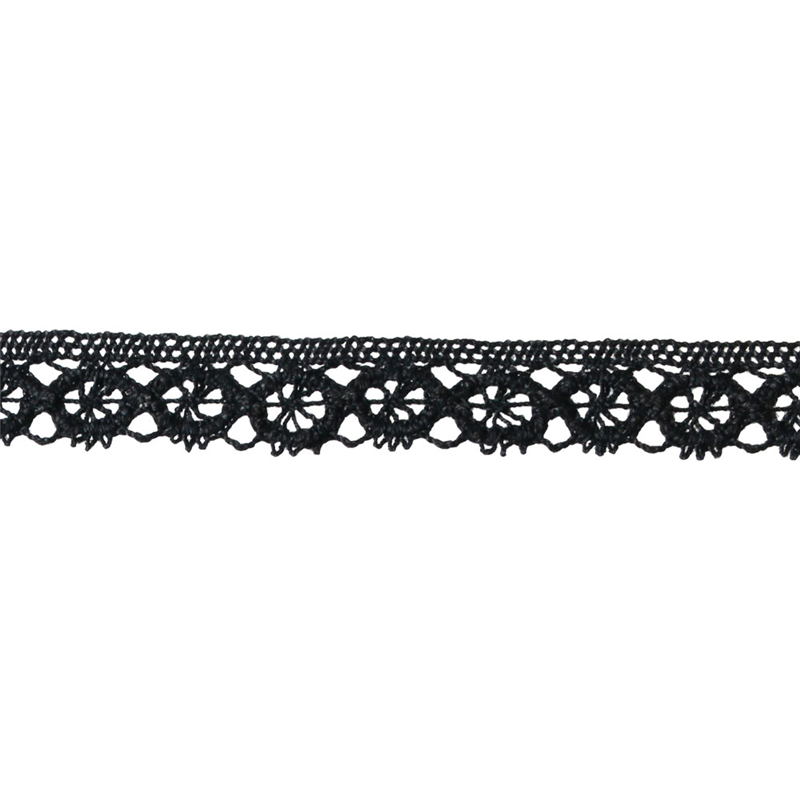 一井商店 トーションレース 幅15mm 30m巻 黒 TL7103-09 1巻（ご注文単位1巻）【直送品】