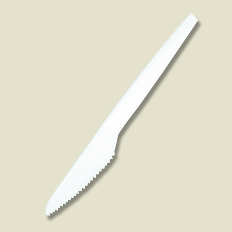 アサヒ徳島 特中ナイフ 16cm 白 バラ(個包装なし) 500本/袋