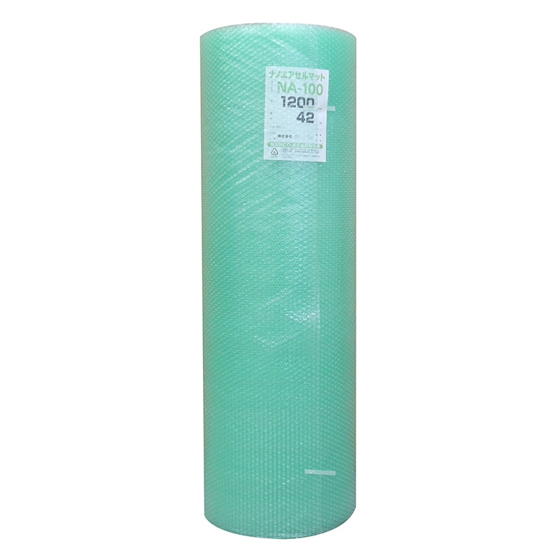 和泉 気泡緩衝材 ナノ2エアセルマット ロール NA-100 1200mm×42m 1本/袋（ご注文単位5袋）【直送品】