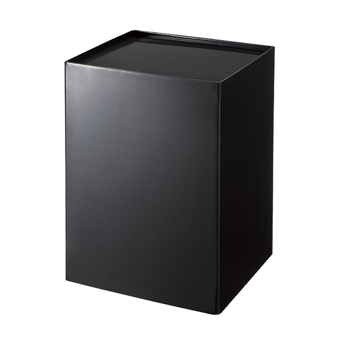 アルファ 紙製陳列台 ワンタッチディスプレイBOX 黒 GS8-0100 1台(ご注文単位4台)【直送品】