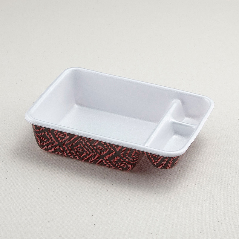 青葉紙業 弁当容器 本体 B-33 らんたい 201397 50個/袋(ご注文単位12袋)【直送品】