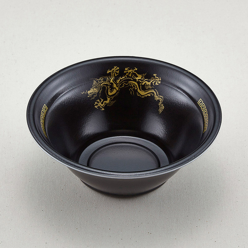 青葉紙業 麺容器 ラーメン 本体 中 昇龍 221693 50個/袋（ご注文単位18袋）【直送品】