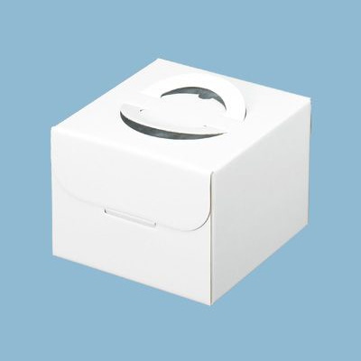 cotta 手提ミニデコ箱 4号 59233 ホワイト 10枚/袋(ご注文単位1袋)【直送品】