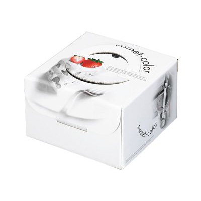 cotta 手提デコ箱 トレーなし 5号 59212 スイートカラー 10枚/束(ご注文単位1束)【直送品】