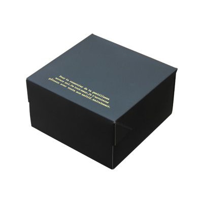 cotta ガトーショコラBOX 金台紙付 67297 ブラック 10枚/束(ご注文単位1束)【直送品】
