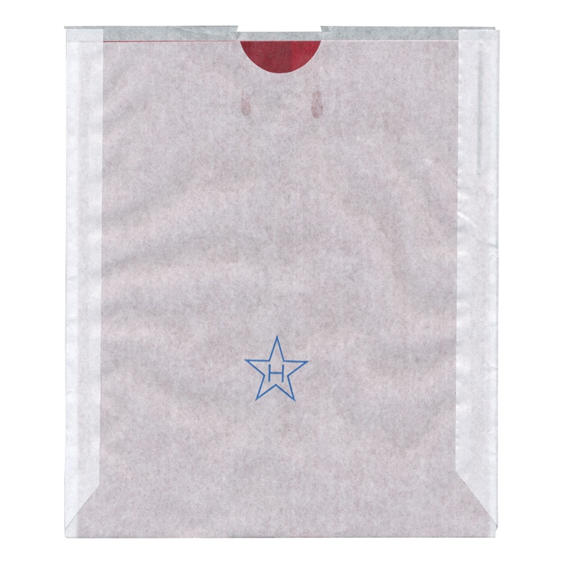 星野 りんご用果実袋 一挙除袋 乳白 赤 7切 551797 2500枚/箱(ご注文単位1箱)【直送品】