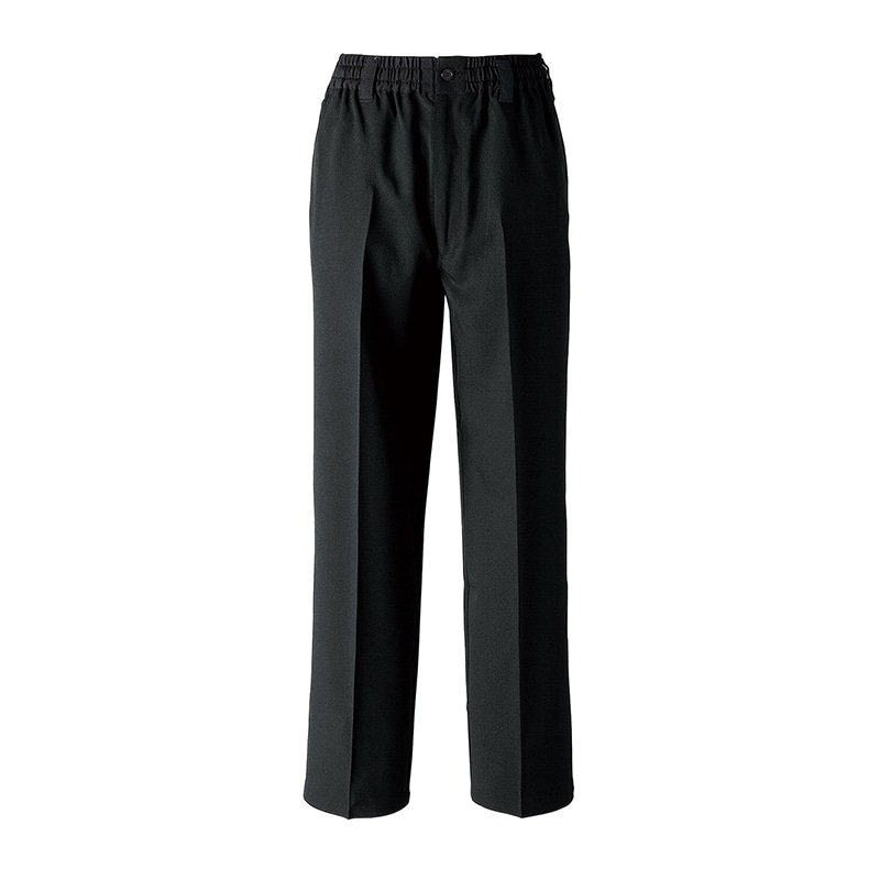 セブンユニフォーム パンツ　総ゴム・紐入　男女兼用 M　ブラック BL1479-9　1枚（ご注文単位1枚）【直送品】