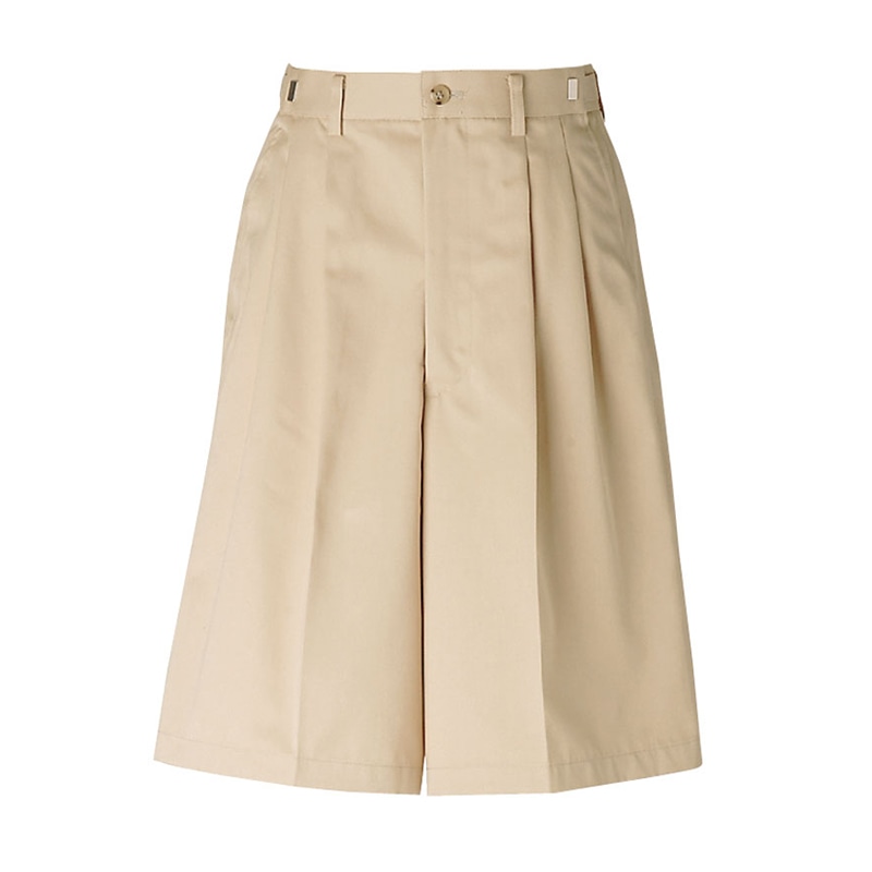 セブンユニフォーム キュロットパンツ アジャスター付 女性用 L ベージュ UK7700-6 1枚(ご注文単位1枚)【直送品】