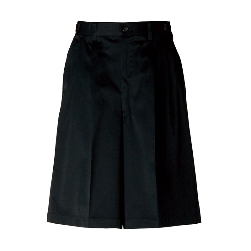セブンユニフォーム キュロットパンツ アジャスター付 女性用 5L ブラック UK7700-9 1枚(ご注文単位1枚)【直送品】