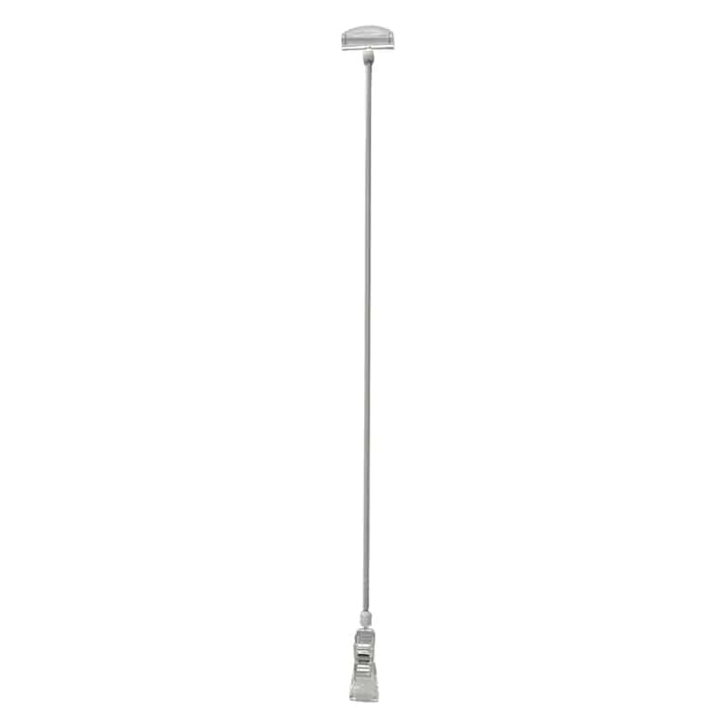 マッセ カードクリップ L ホワイト KS-009 1束（ご注文単位1束）【直送品】