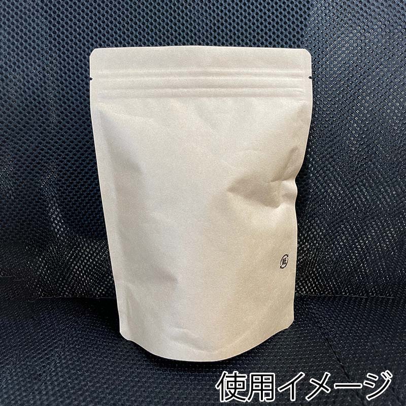 西村 チャック付スタンドパック JSP-クラフト445窓無し 1500枚/箱(ご注文単位1箱)【直送品】