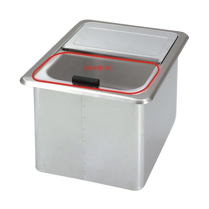 スギコ産業 アイスビン用アクリル蓋  SA1413-SIB-40B-AC 1個（ご注文単位1個）【直送品】