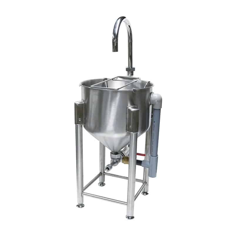 スギコ産業 ドラフト洗米機 水圧式 7kg用 SA1915-RWO-28N 1個（ご注文単位1個）【直送品】