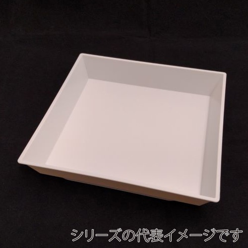 ニシキ プラスチック皿 角皿 H-16 PPT 20枚/袋（ご注文単位16袋）【直送品】