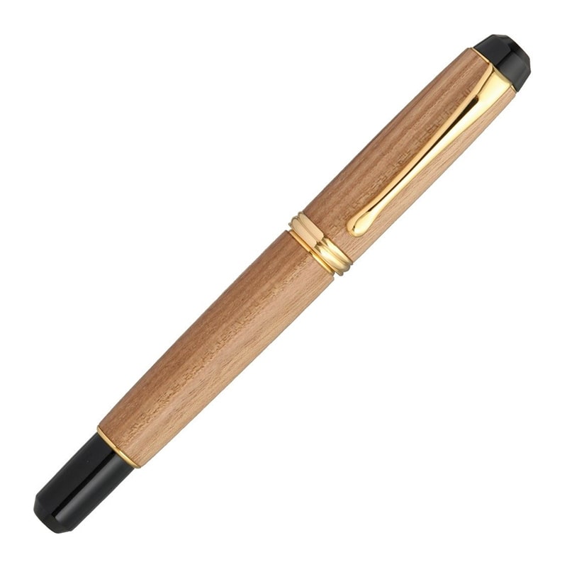 呉竹 くれ竹万年筆　夢銀河 天然木　玉樹槐 DBA140-8 1本（ご注文単位1本）【直送品】