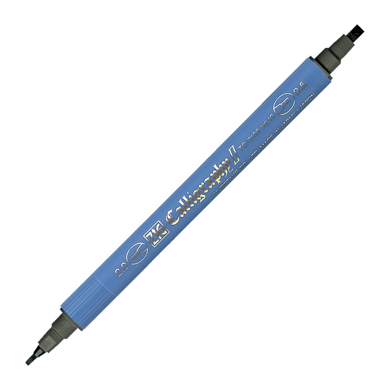 呉竹 水性マーカー ZIG カリグラフィー2 No.94 TC-3100-94 1本(ご注文単位6本)【直送品】