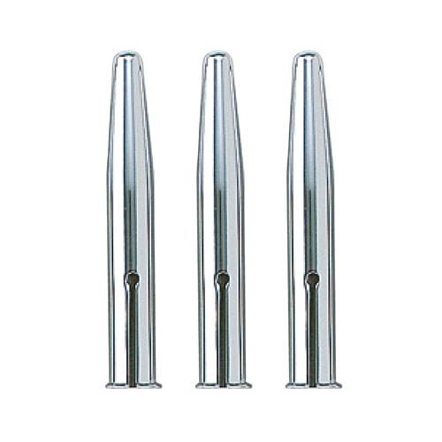 クツワ 鉛筆キャップ　RB028 3本入 シルバー 1個（ご注文単位10個）【直送品】
