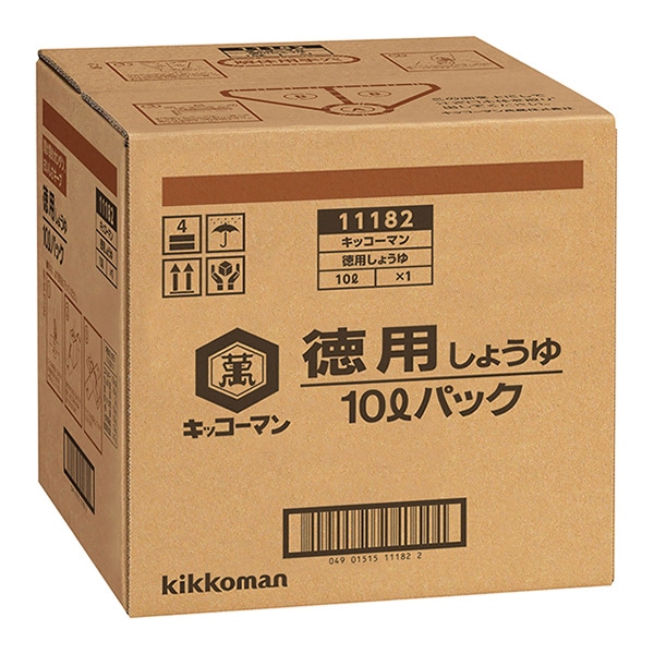 キッコーマン 醤油徳用 10L 常温 1箱※軽(ご注文単位1箱)※注文上限数12まで【直送品】