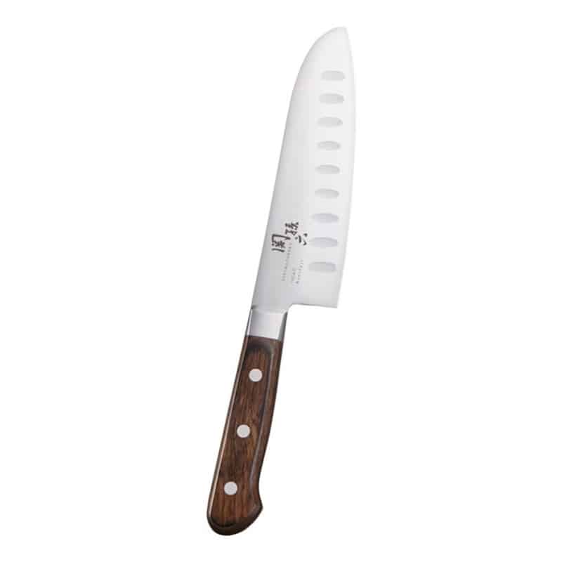 貝印 関孫六 べにふじ 三徳ディンプル 刃渡16.5cm AB5438 1個（ご注文単位1個）【直送品】