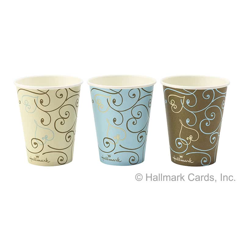 サンナップ 厚紙カップ ハート 280ml 9oz 50個 AC2850HT 1パック(ご注文単位20パック)【直送品】