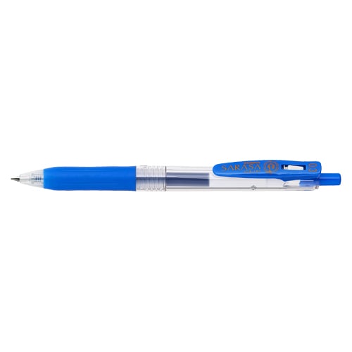ゼブラ ジェルボールペン サラサクリップ 0.3 JJH15-BL 青 1本(ご注文単位10本)【直送品】