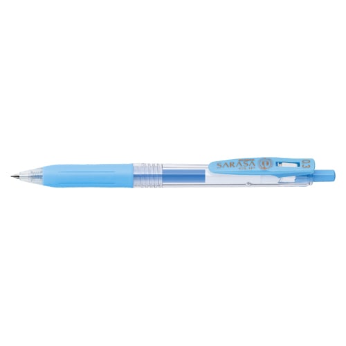 ゼブラ ジェルボールペン　サラサクリップ　0.3 JJH15-LB ライトブルー 1本（ご注文単位10本）【直送品】