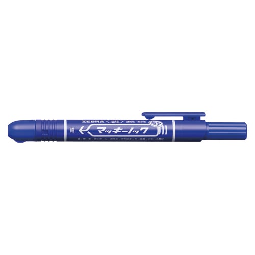P-YYSS6-BL マッキーノック 細字 青 1本入 1本 (ご注文単位1本)【直送品】