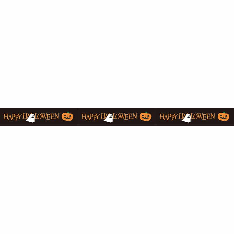 HEIKO ハロウィン柄セロテープ 15×25 ゴーストレター 1巻