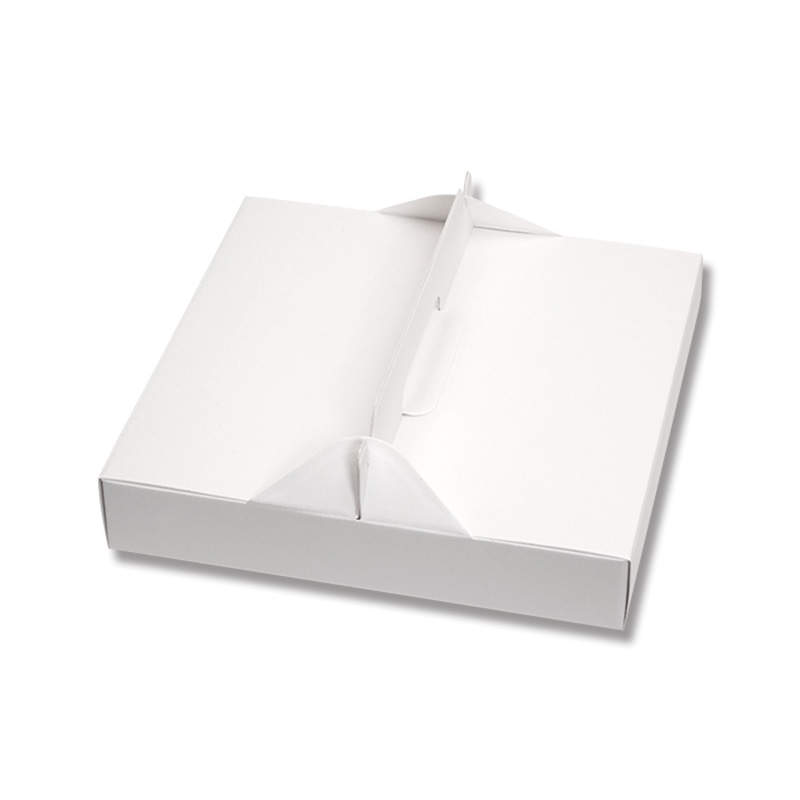 HEIKO 食品容器 Nキャリー ピザBOX 23cm 白 25枚/包