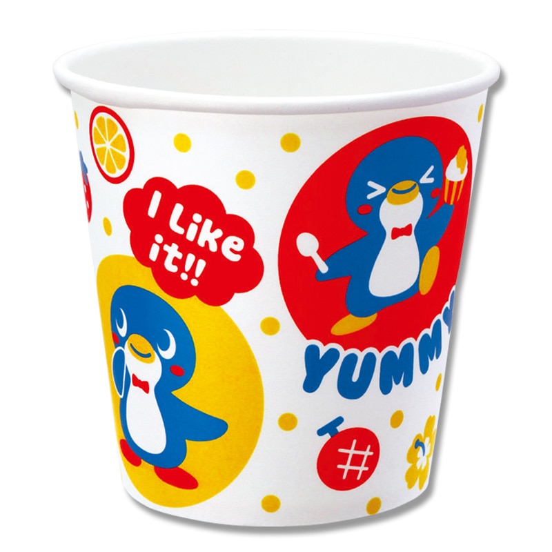 かき氷カップ　ピースペンギン（1500入） SM-400 1箱
