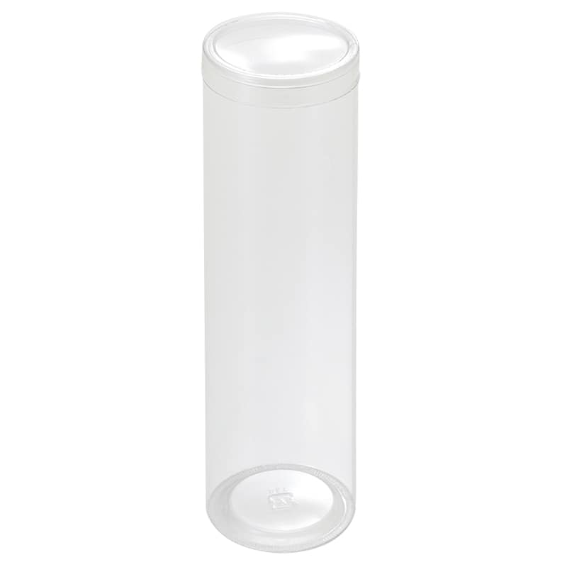 HEIKO 箱 クリスタルボックス スタンダードタイプ PET円筒ケース 60×200 10P/箱
