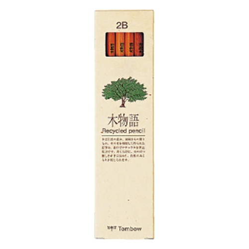 LA-KEA2B 鉛筆木物語　2B 1ダース (ご注文単位1ダース)【直送品】