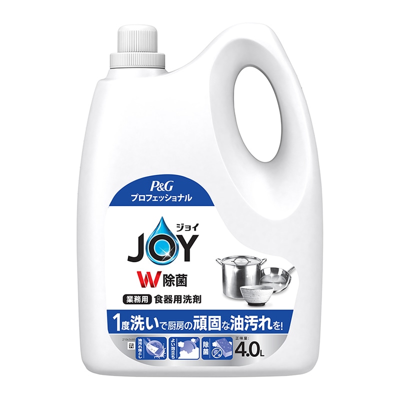 プロクター・アンド・ギャンブル・ジャパン 食器用洗剤 ジョイコンパクト W除菌 業務用詰替 4L  1パック