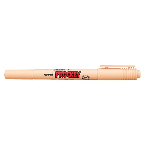 PM120T.54 ユニプロッキー細字丸芯 うすだいだい 1本 (ご注文単位1本)【直送品】