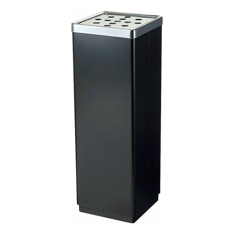 山崎産業 屋内用灰皿 スモーキング YS-106B ブラック YS-07L-ID-B 1台(ご注文単位1台)【直送品】