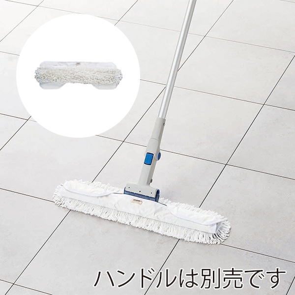 山崎産業 プロテック ワンタッチ ワックスモップ スペア C267-000X-SP 1枚(ご注文単位1枚)【直送品】