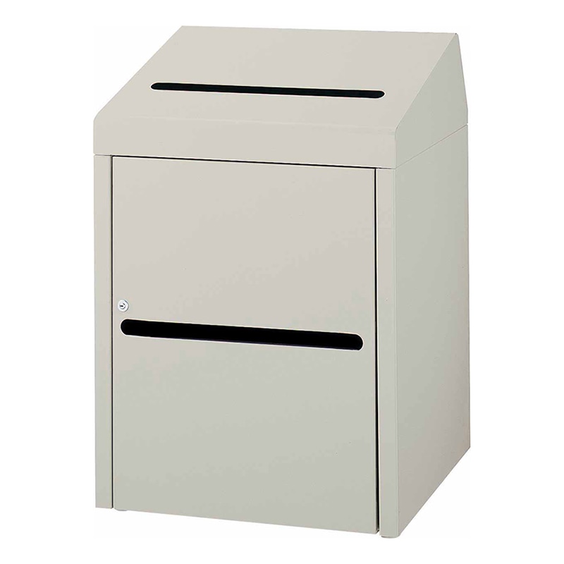 山崎産業 機密文書回収ボックス A3 YW-170L-ID 1台（ご注文単位1台）【直送品】
