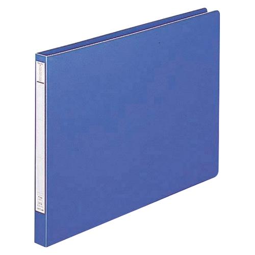 F-372 パンチレスファイルHD B4E 藍 1冊 (ご注文単位1冊)【直送品】