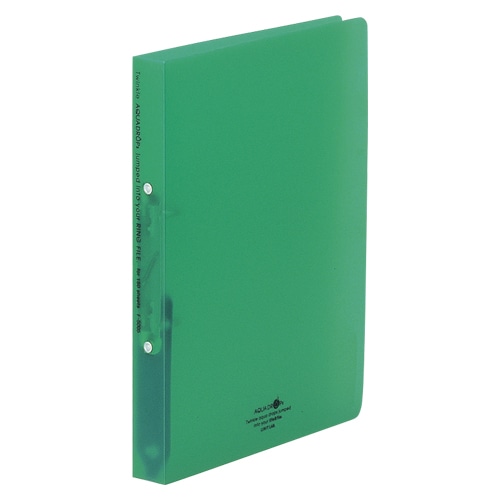 F-5005-7 リングファイル　A4S150　緑 1冊 (ご注文単位1冊)【直送品】