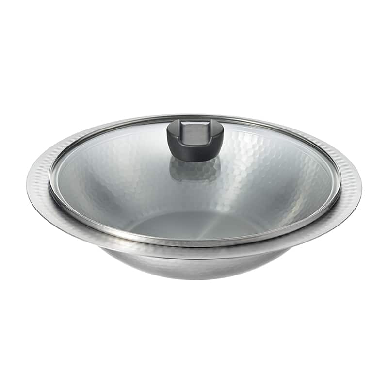 和平フレイズ 彩食庵 IH対応 ガラス蓋付よせしゃぶ鍋 26cm MB-2840 1個（ご注文単位1個）【直送品】