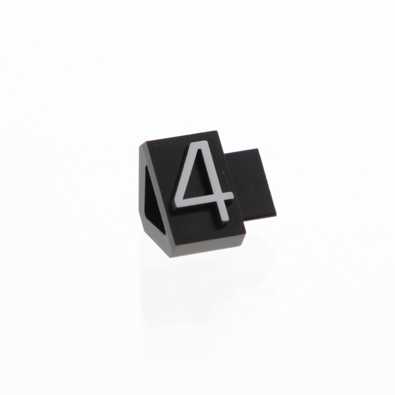 友屋 プライスキューブ L　白 単品「4」　07105WH4 1袋（ご注文単位1袋）【直送品】