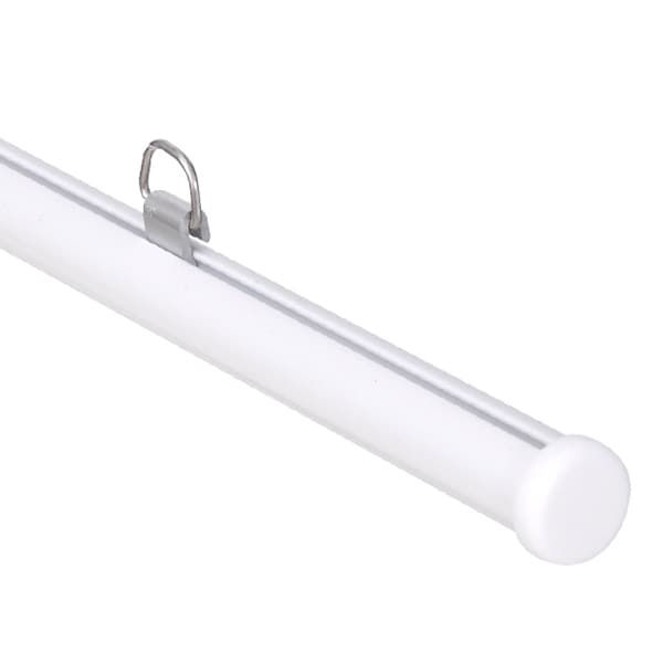 友屋 バナーパイプ アルミH型パイプ φ16mm W620 ホワイト 60175WHT 1本（ご注文単位2本）【直送品】