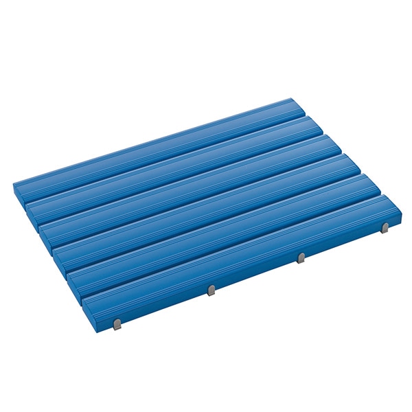 テラモト 抗菌安全スノコ　お客様組立品 600×900　青 MR0932413 1枚（ご注文単位1枚）【直送品】