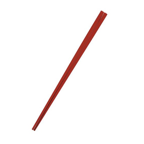 台和 中華箸　25cm 朱 EC-250-R 1組（ご注文単位1組）【直送品】