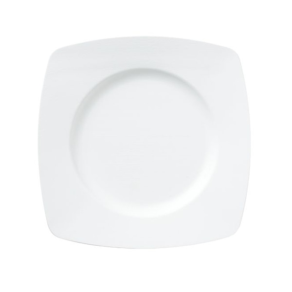台和 メラミン食器 CORE 23cmスクエアプレート ボーンホワイトMT BY-49-BWM 1枚(ご注文単位1枚)【直送品】